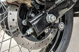 The optional swing arm spools